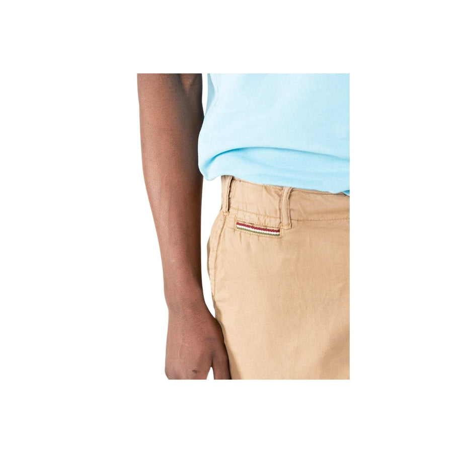 1020S220059 Bermuda el ganso bermuda lino beige - Medina Menswear®