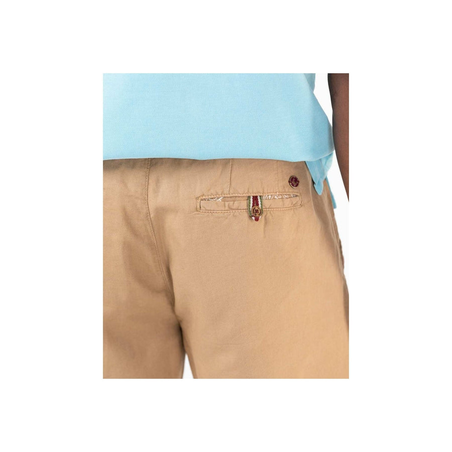1020S220059 Bermuda el ganso bermuda lino beige - Medina Menswear®