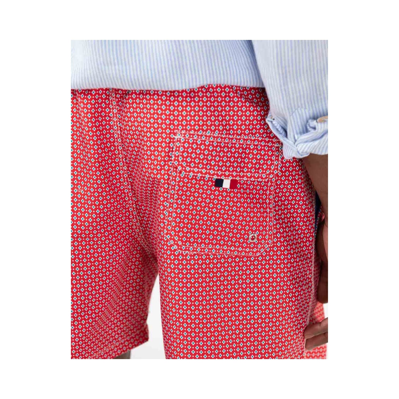 Bañador El Ganso Hombre Baã±Ador Micro Estampado Rojo · imagen 5
