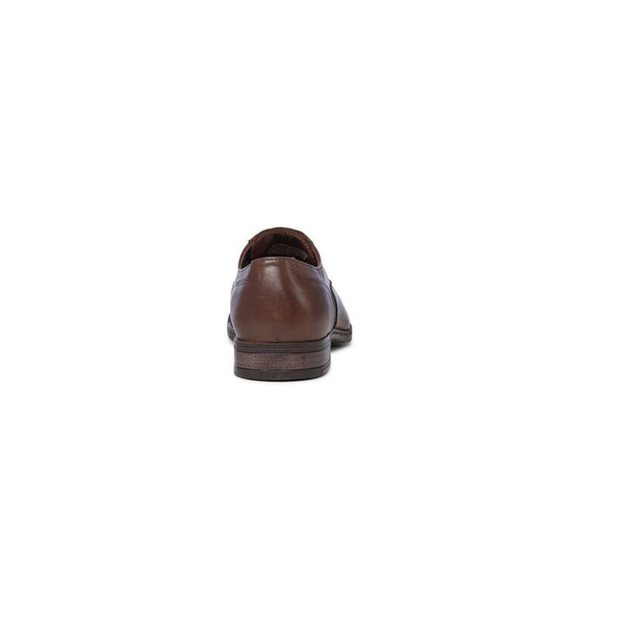 12160988Cognac Zapatos jack jones jfwdonald leather cognac noos - Medina Menswear®