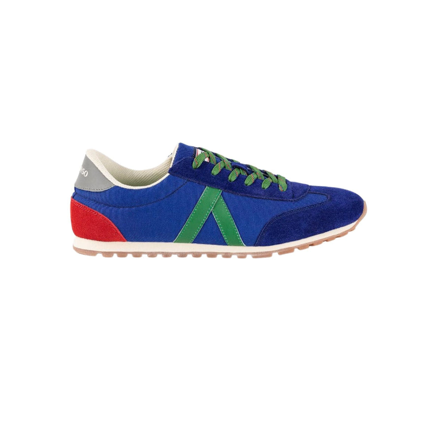 4110S220023 Zapatillas el ganso running rejilla nylon azul - Medina Menswear®