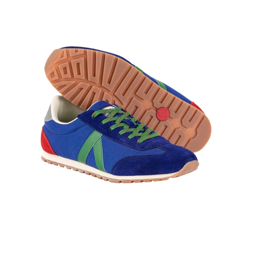 4110S220023 Zapatillas el ganso running rejilla nylon azul - Medina Menswear®