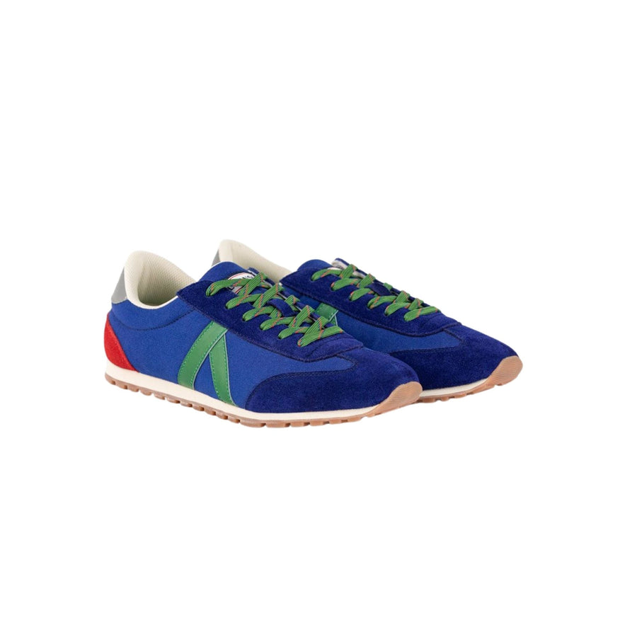 4110S220023 Zapatillas el ganso running rejilla nylon azul - Medina Menswear®