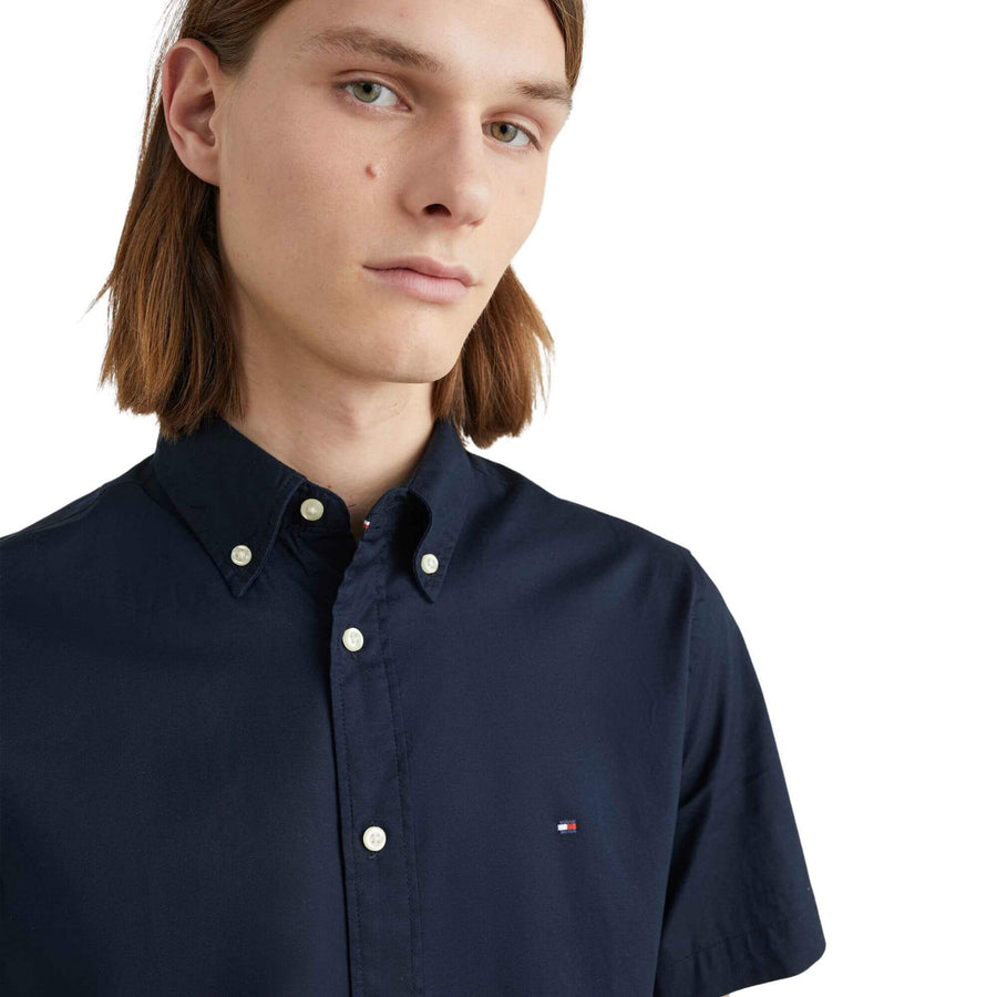 Camisas Tommy Hilfiger Hombre Flex Poplin Rf Shirt S/S