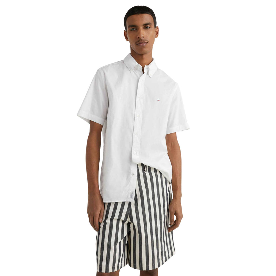 Camisas Tommy Hilfiger Hombre Flex Poplin Rf Shirt S/S