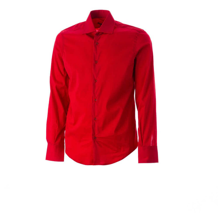 700 CAMISA M/L OSCAR STYLE ROJO - Medina Menswear®