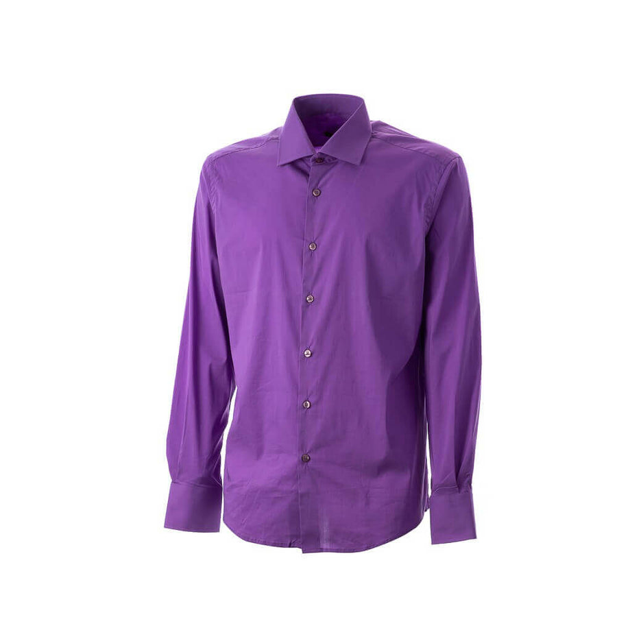 700 CAMISA M/L OSCAR STYLE VIOLETA - Medina Menswear®