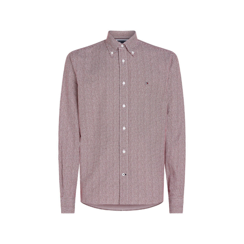 Camisas Tommy Hilfiger Hombre Oxford Basketweave Prt Rf Shirt