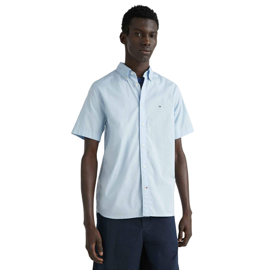 Camisas Tommy Hilfiger Hombre Flex Poplin Rf Shirt S/S