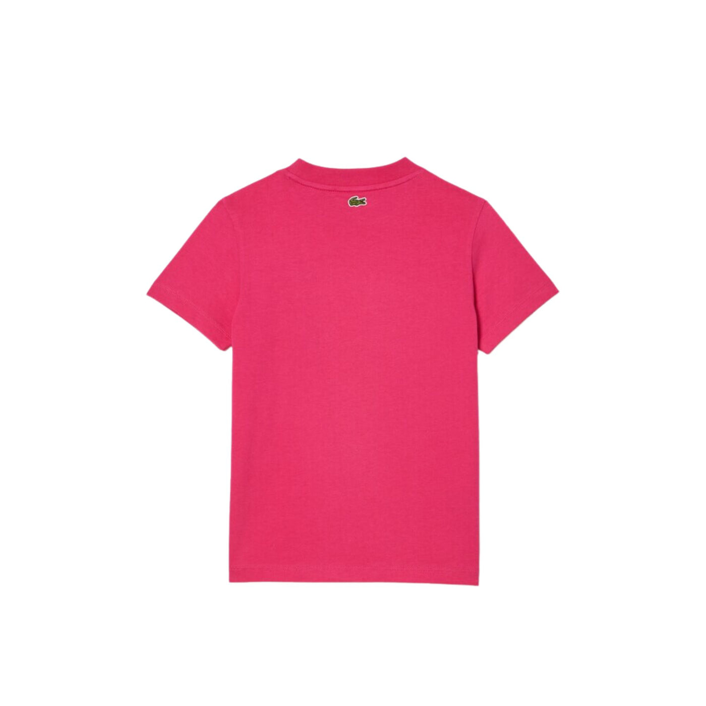 Camisetas Lacoste Hombre Tee-Shirt · Rojo Blanco · imagen 2