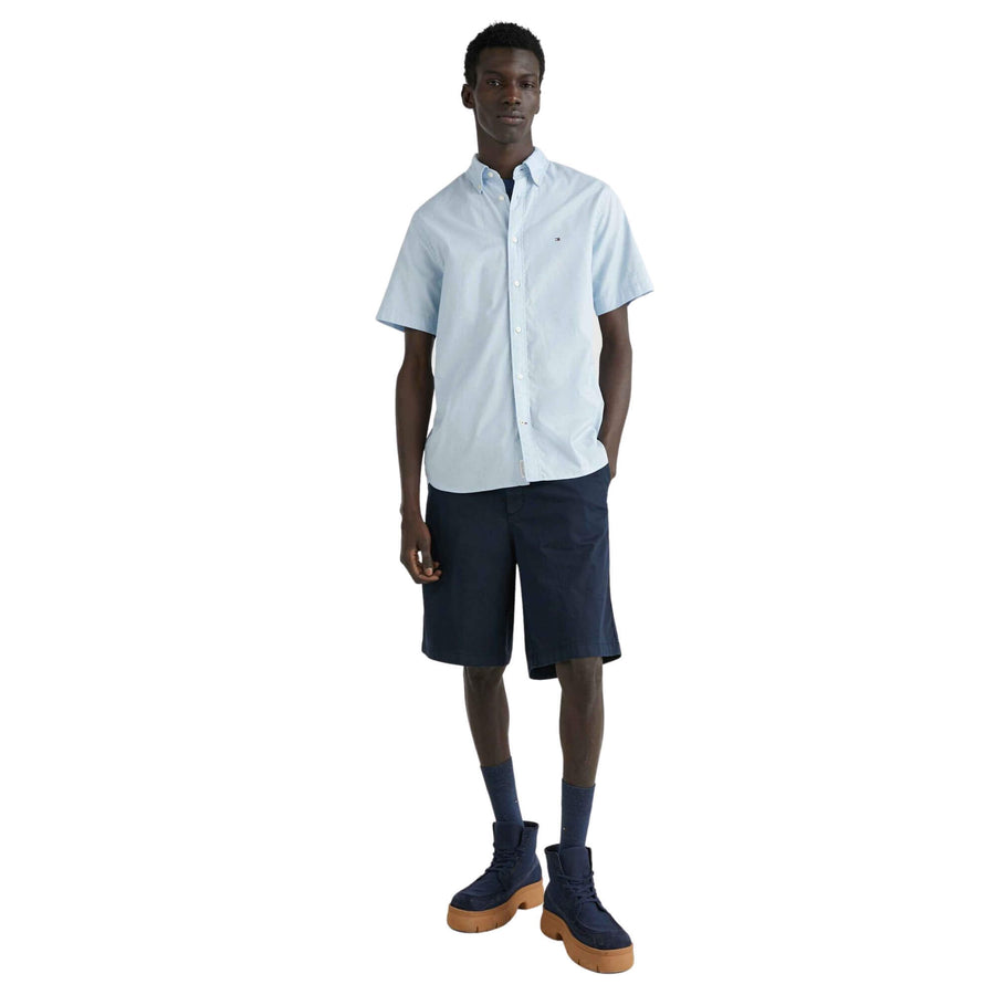 Camisas Tommy Hilfiger Hombre Flex Poplin Rf Shirt S/S
