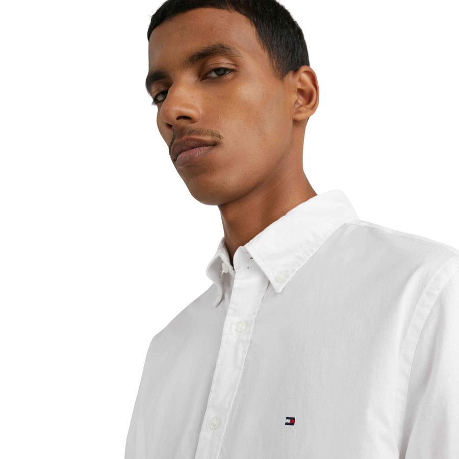 Camisas Tommy Hilfiger Hombre Flex Poplin Rf Shirt S/S