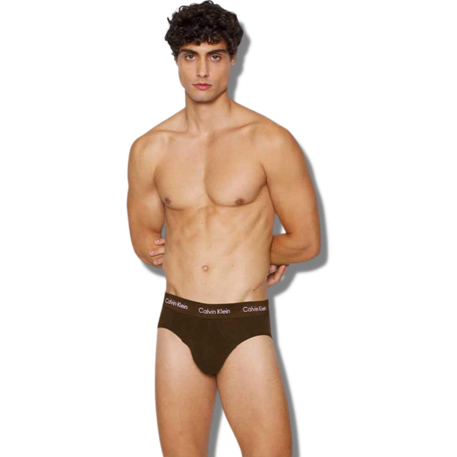 Calzoncillos Calvin Klein Hombre Hip Brief 3Pk - Medina Menswear®