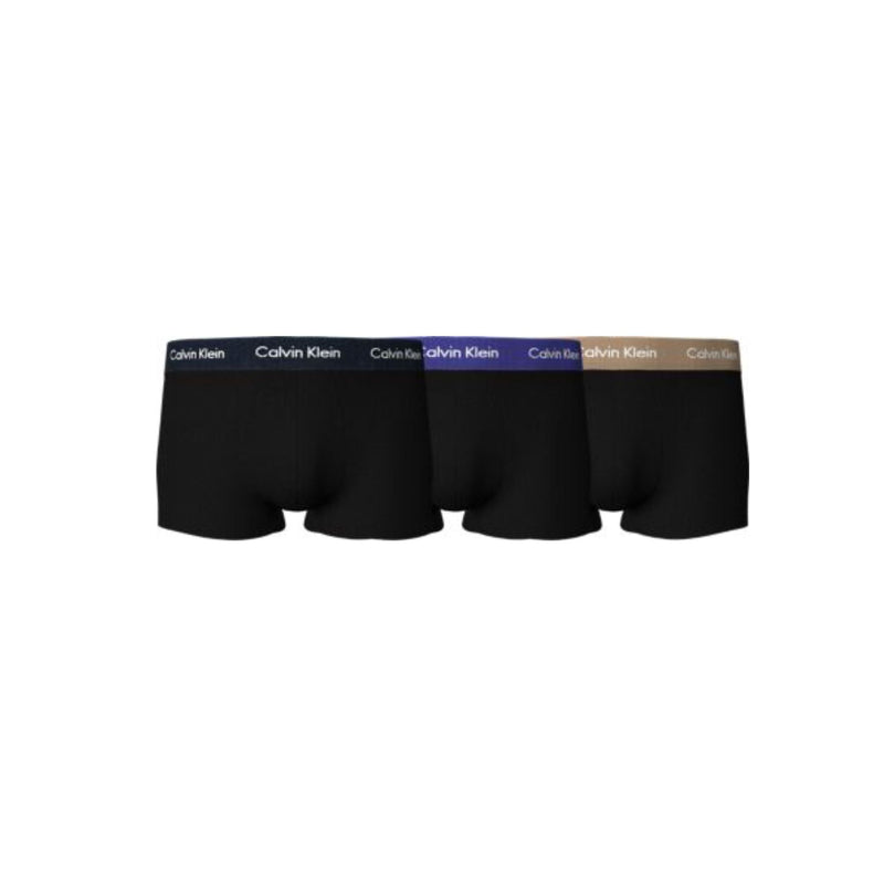 Calzoncillos Calvin Klein Hombre Low Rise Trunk 3Pk · Negro