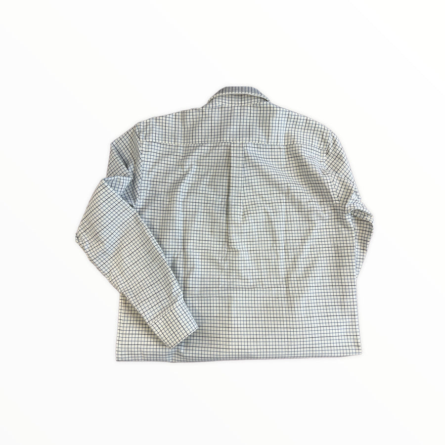 Camisas The Brubaker Hombre The Villela Cuadro Cazador Azul Y Azul - Medina Menswear®