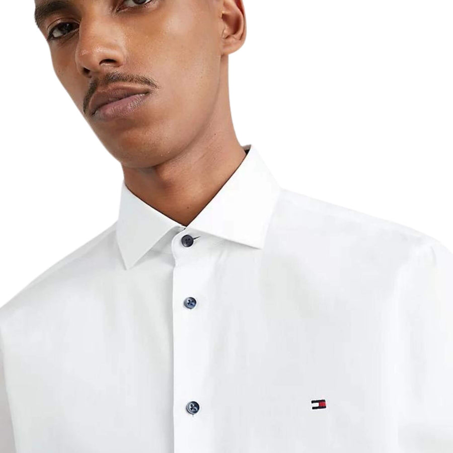 Camisas Tommy Hilfiger Hombre Cl Id Poplin Sf Shirt - Medina Menswear®