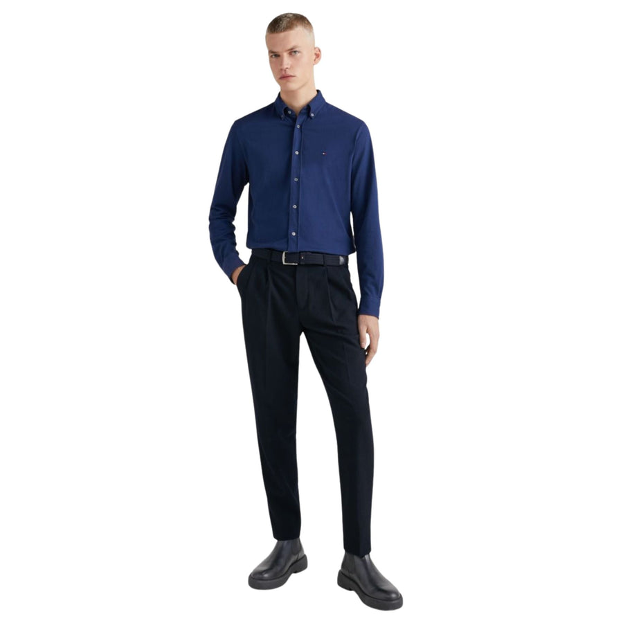 Camisas Tommy Hilfiger Hombre Garment Dyed Pique Rf Shirt - Medina Menswear®