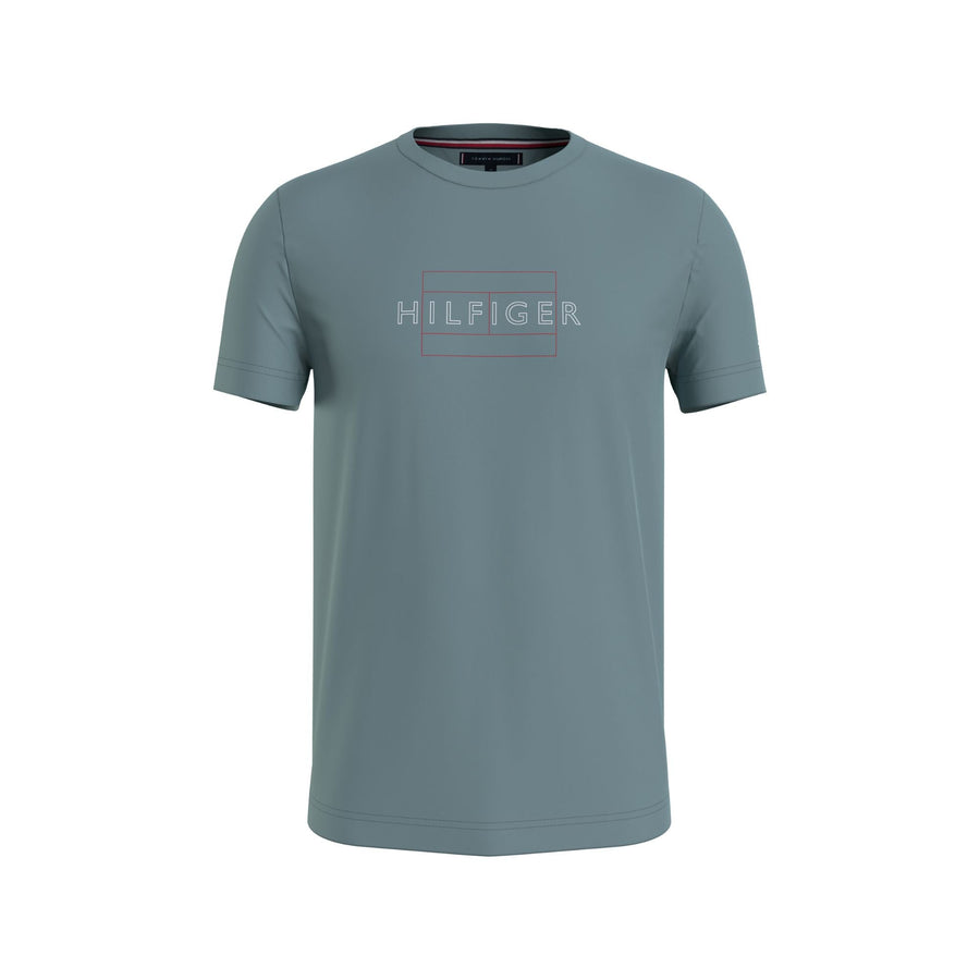 Camisetas Tommy Hilfiger Hombre Linear Flag Tee - Medina Menswear®