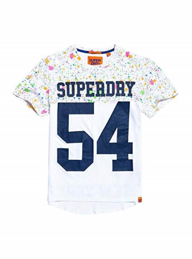 CITY NUMBER LONG LINE TEE SUPERDRY - Medina Menswear®