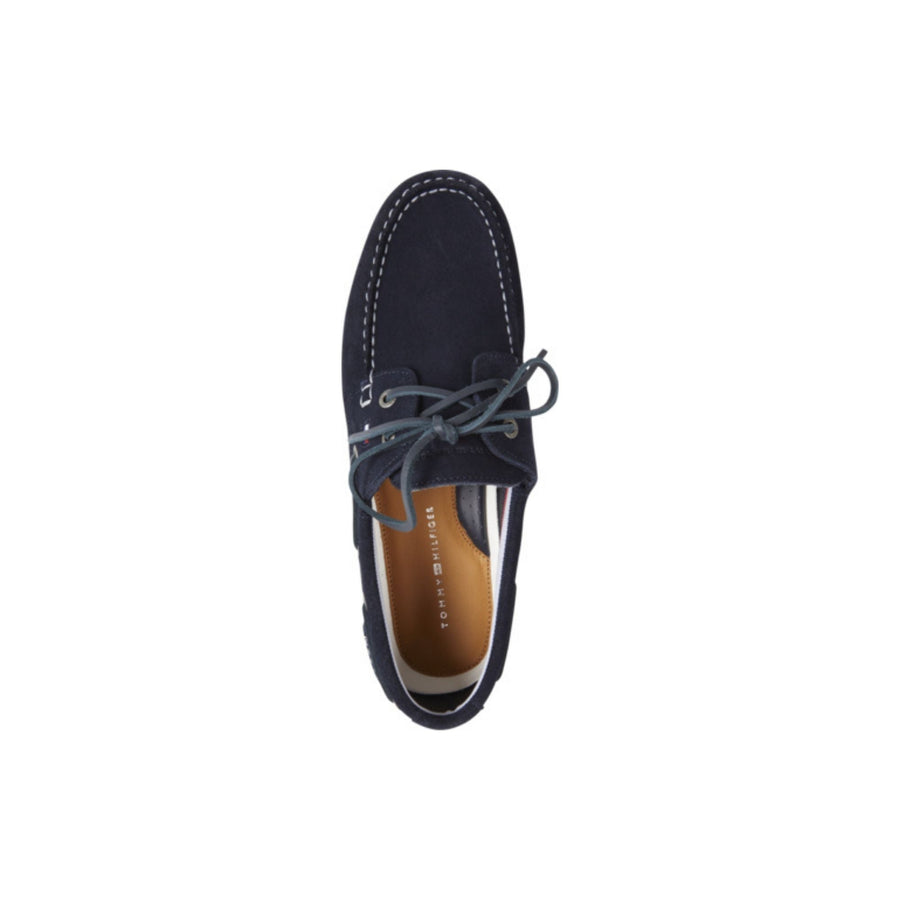 FM0FM02736DW5 Nautico tommy classic suede boat shoe - Medina Menswear®