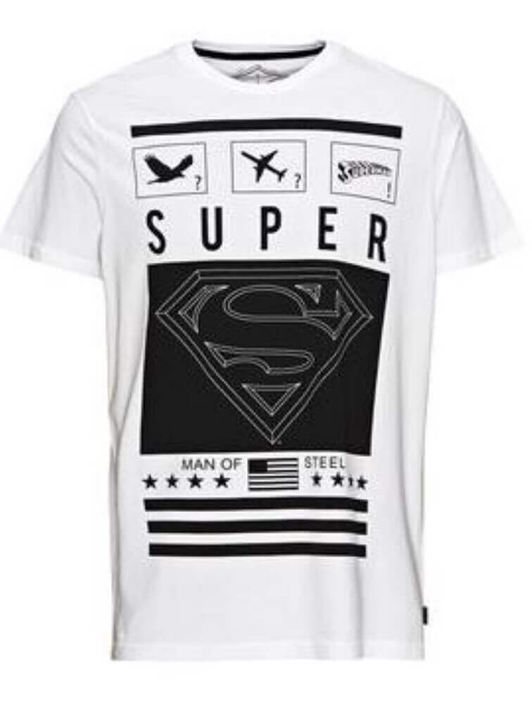 jjcoSUPERMAN TEE SS CREWNECK - Medina Menswear®