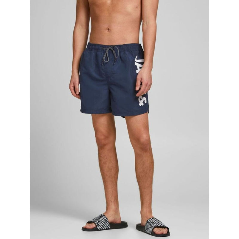 Jjibali Jjswimshorts Akm Logo Sts · Gris Azul marino