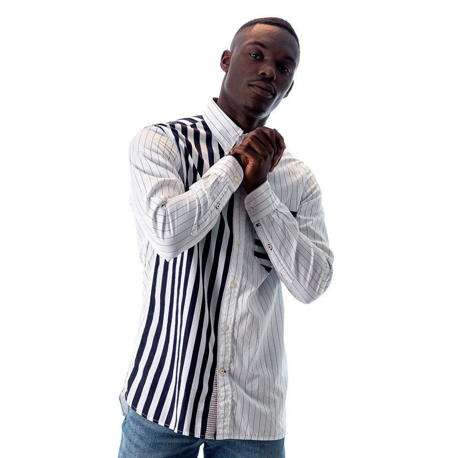 MIX AND MATCH STRIPE SHIRT - Medina Menswear®