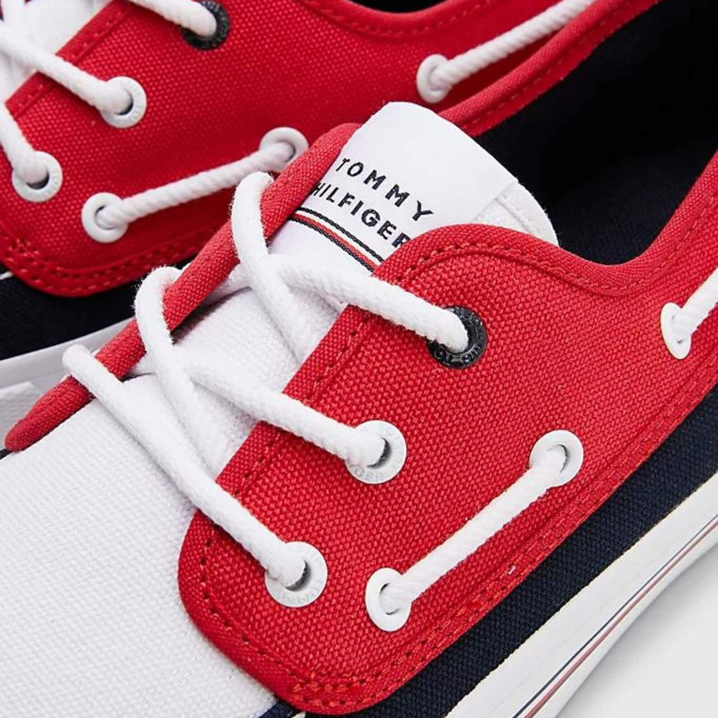 Nauticos Tommy Hilfiger Hombre Core Boat Shoe Canvas · imagen 3