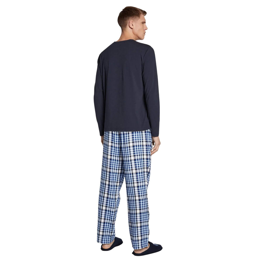 Pijamas Tommy Hilfiger Hombre + De Casa Ls Pant Flannel Slipper Set - Medina Menswear®