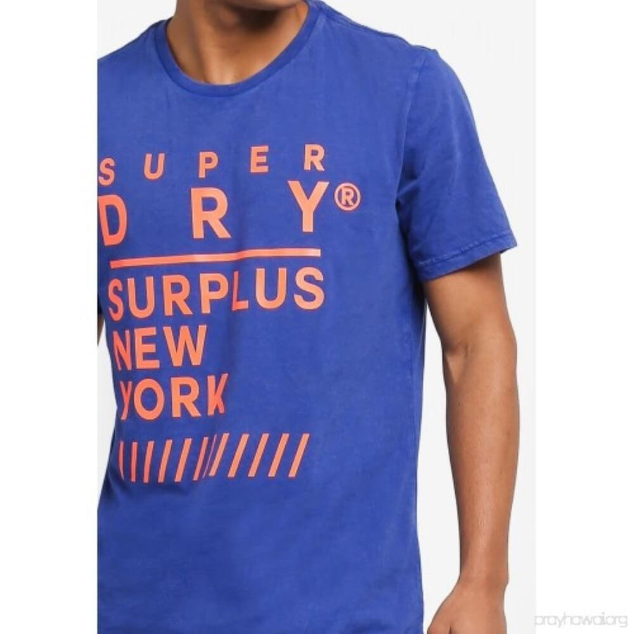 SURPLUS GOODS LONGLINE GRAPHIC TEE SUPERDRY - Medina Menswear®