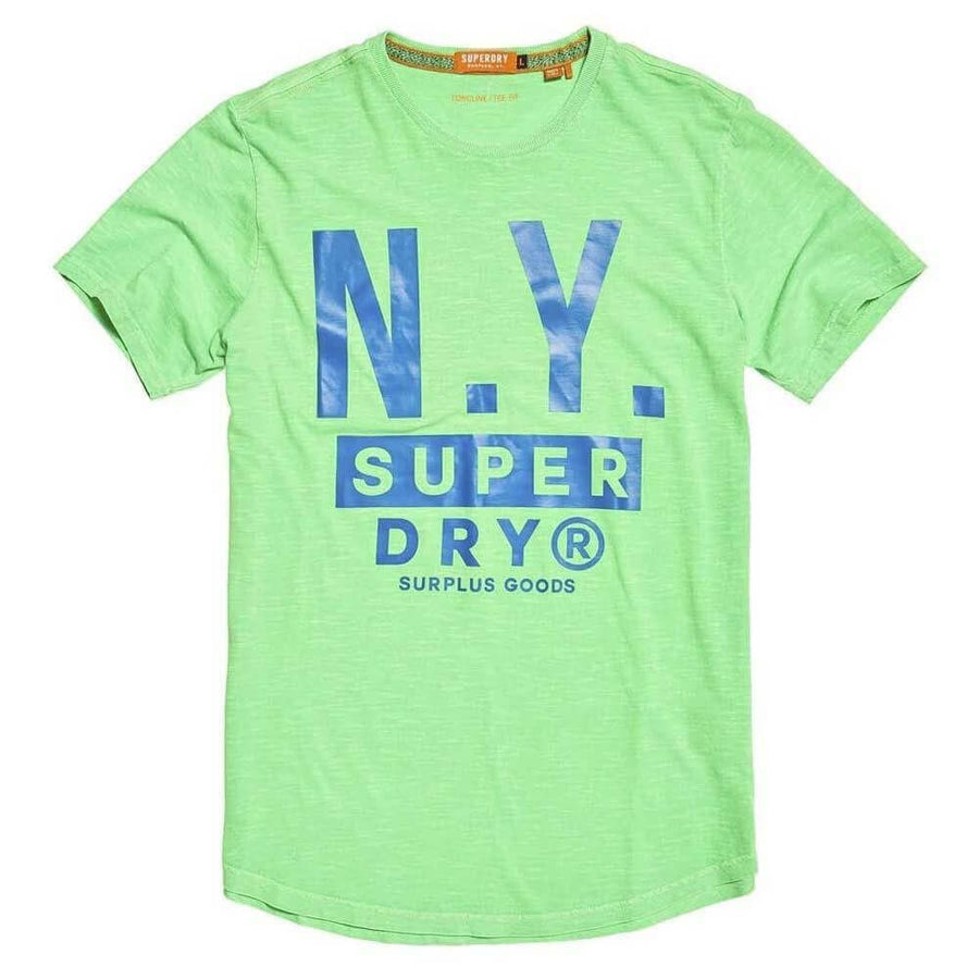 SURPLUS GOODS LONGLINE GRAPHIC TEE SUPERDRY - Medina Menswear®