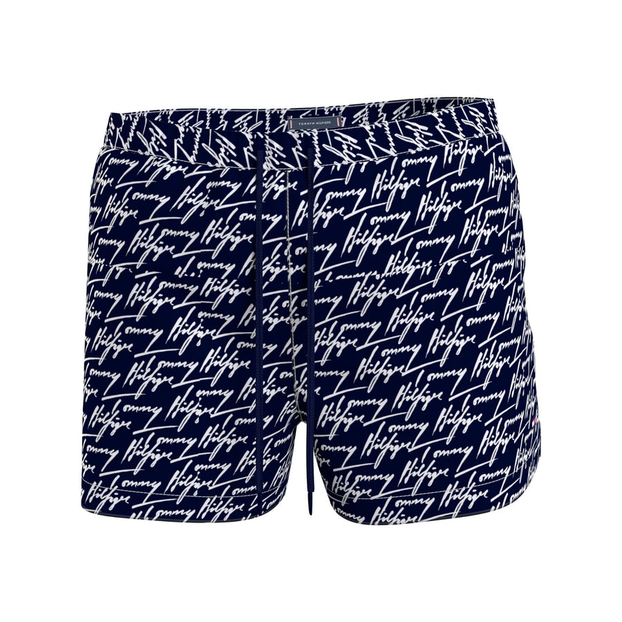 UM0UM024790G8 Bañador tommy medium drawstring-print - Medina Menswear®