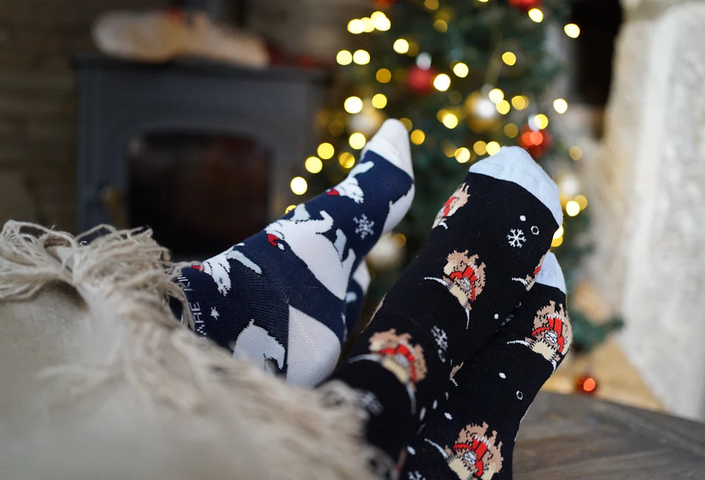 Calcetines Coloridos para el Estilo Masculino de Invierno