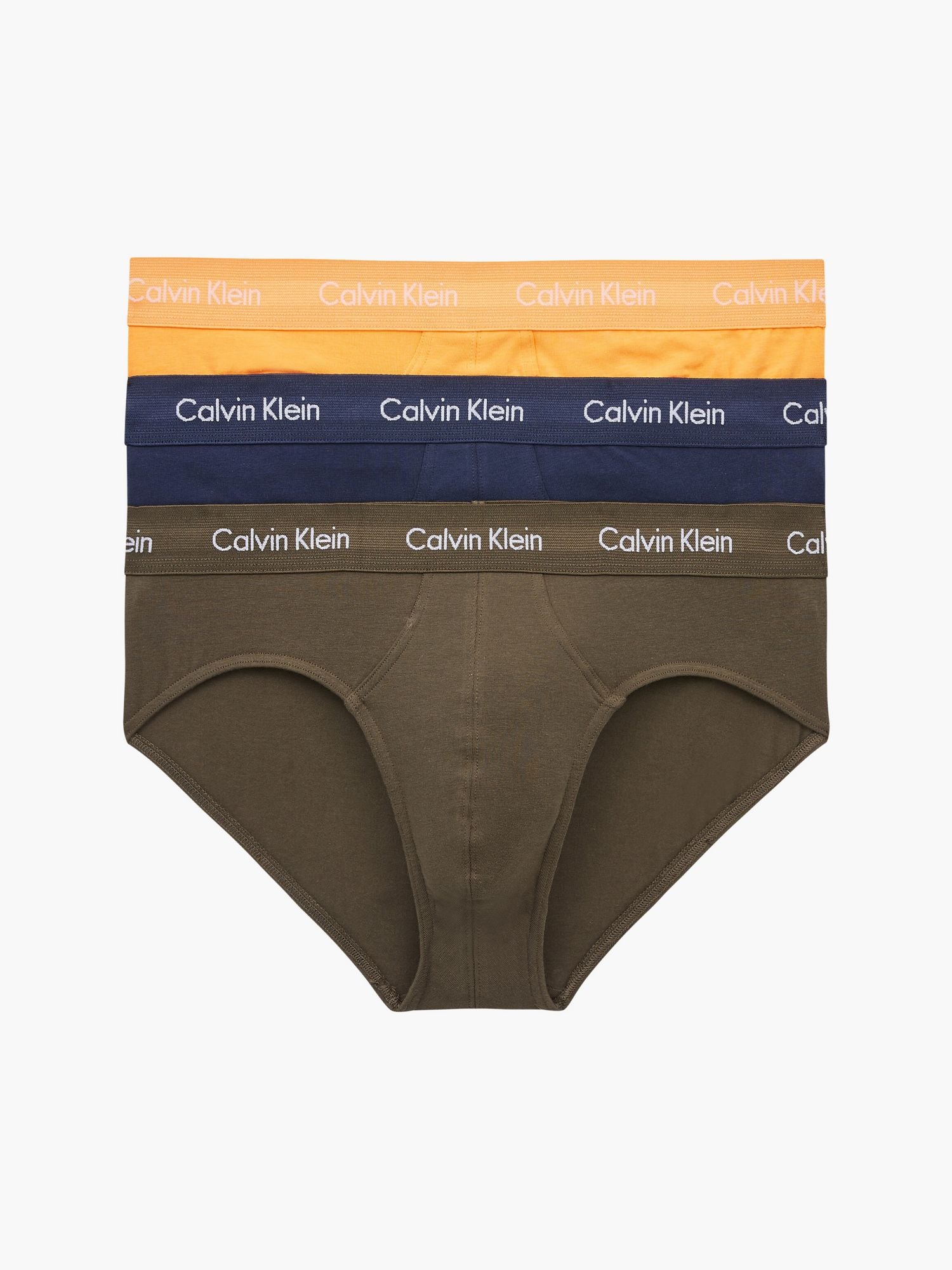 Calzoncillos Slip Hip Brief 3Pk | Calvin Klein · Azul marino Rojo · imagen 2