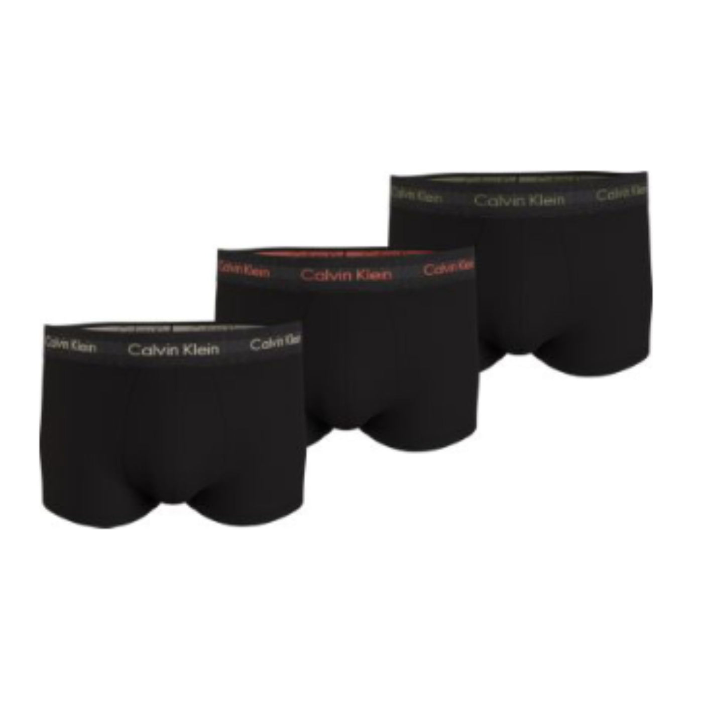 Calzoncillos Calvin Klein Hombre Low Rise Trunk 3Pk · Negro Gris v3 · imagen 1
