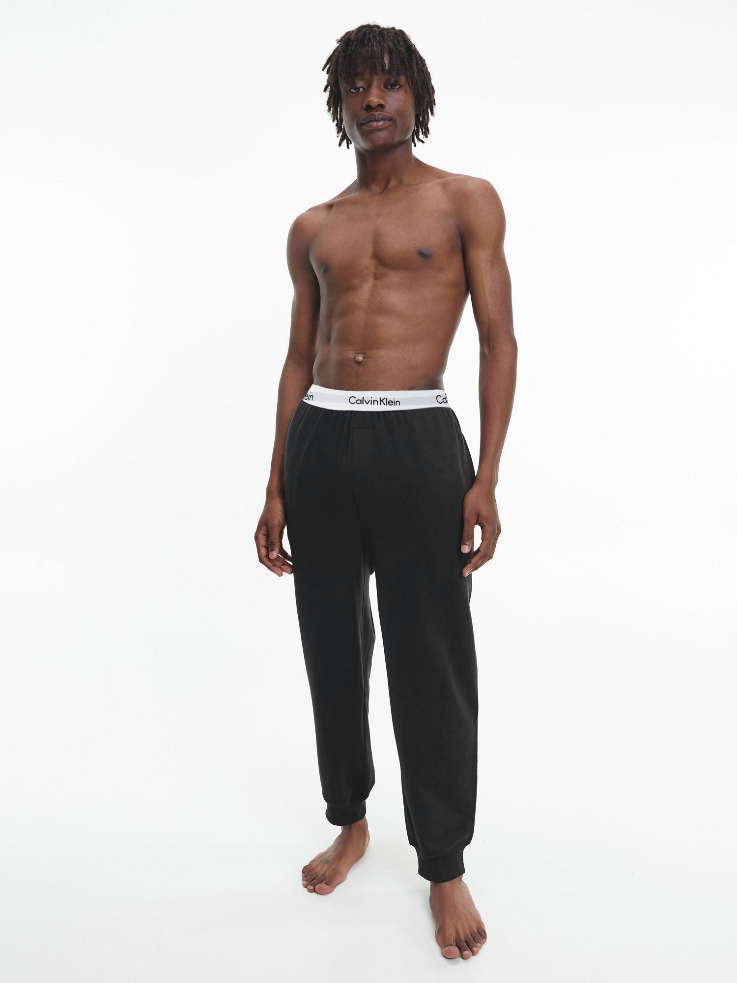 Pijama Pantalon Jogger | Calvin Klein · Negro Gris ref. 000nm230 · imagen 3