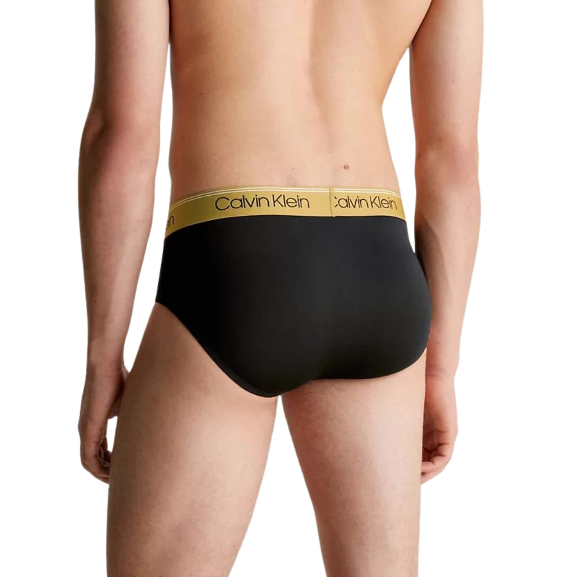 Calzoncillos Calvin Klein Hombre Hip Brief 3Pk · Negro · imagen 8