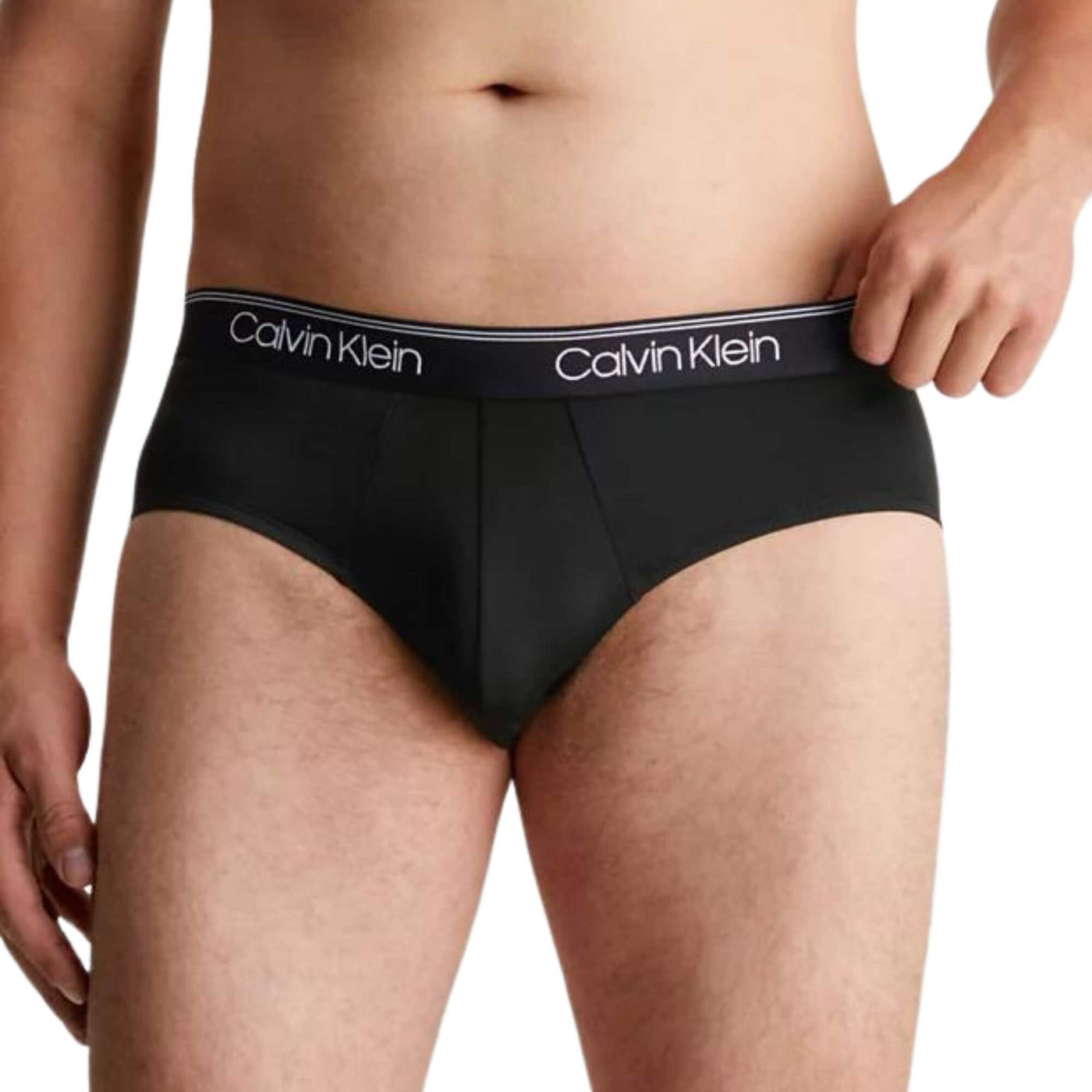 Calzoncillos Calvin Klein Hombre Hip Brief 3Pk · Negro · imagen 3