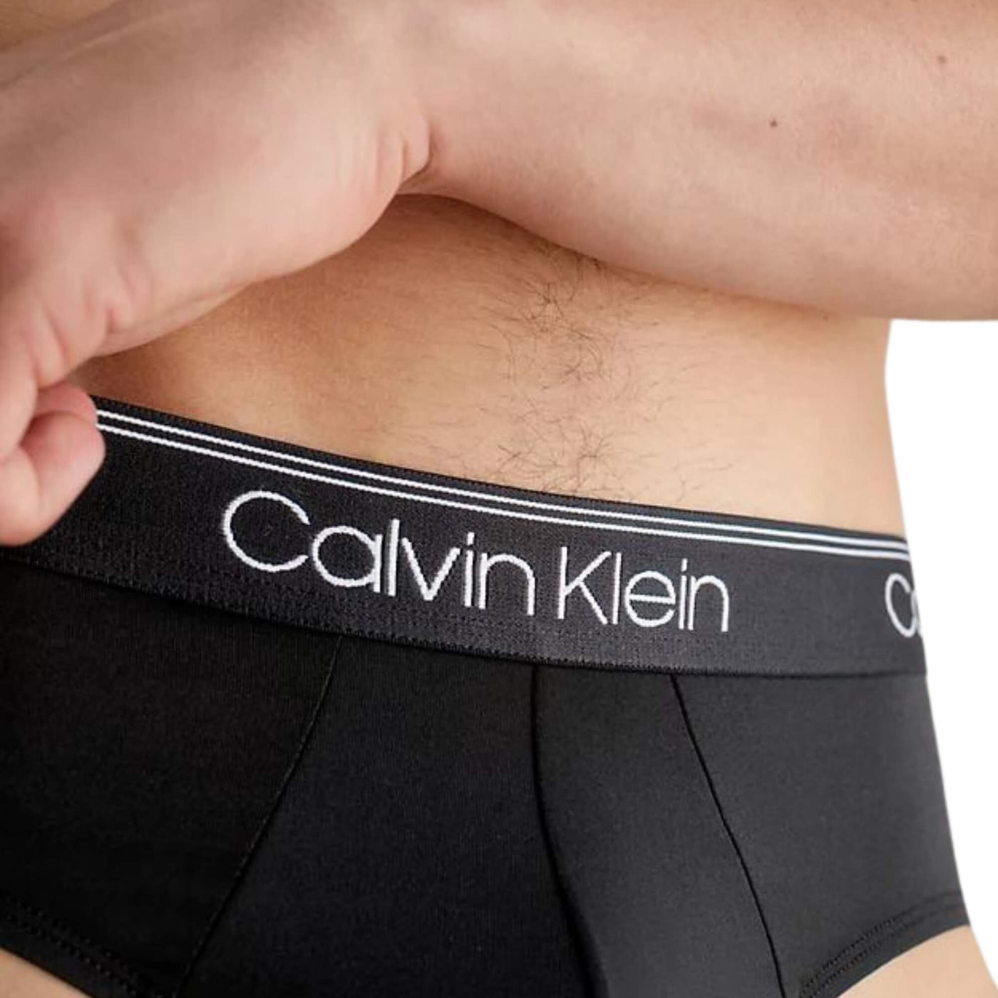 Calzoncillos Calvin Klein Hombre Hip Brief 3Pk · Negro · imagen 7