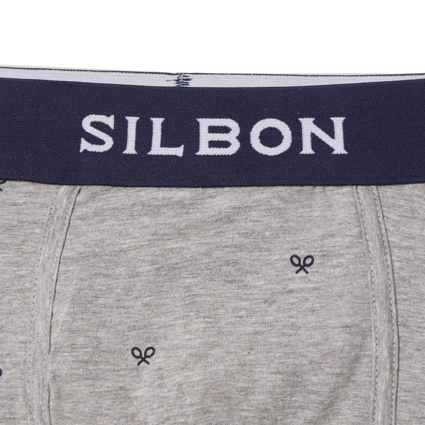 Calzoncillos Boxer Miniestampado Raquetas Gris | Silbon · imagen 1