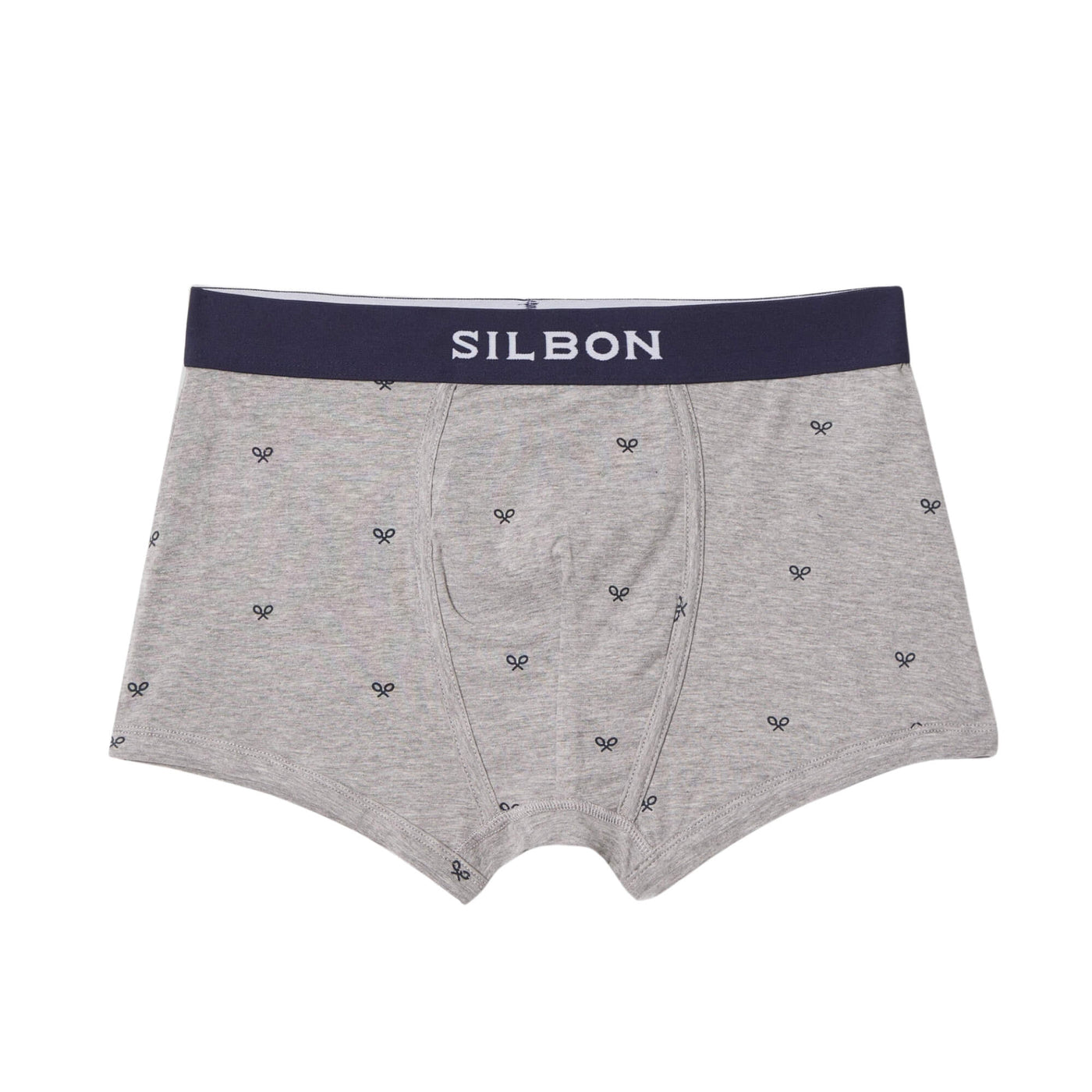 Calzoncillos Boxer Miniestampado Raquetas Gris | Silbon · imagen 3