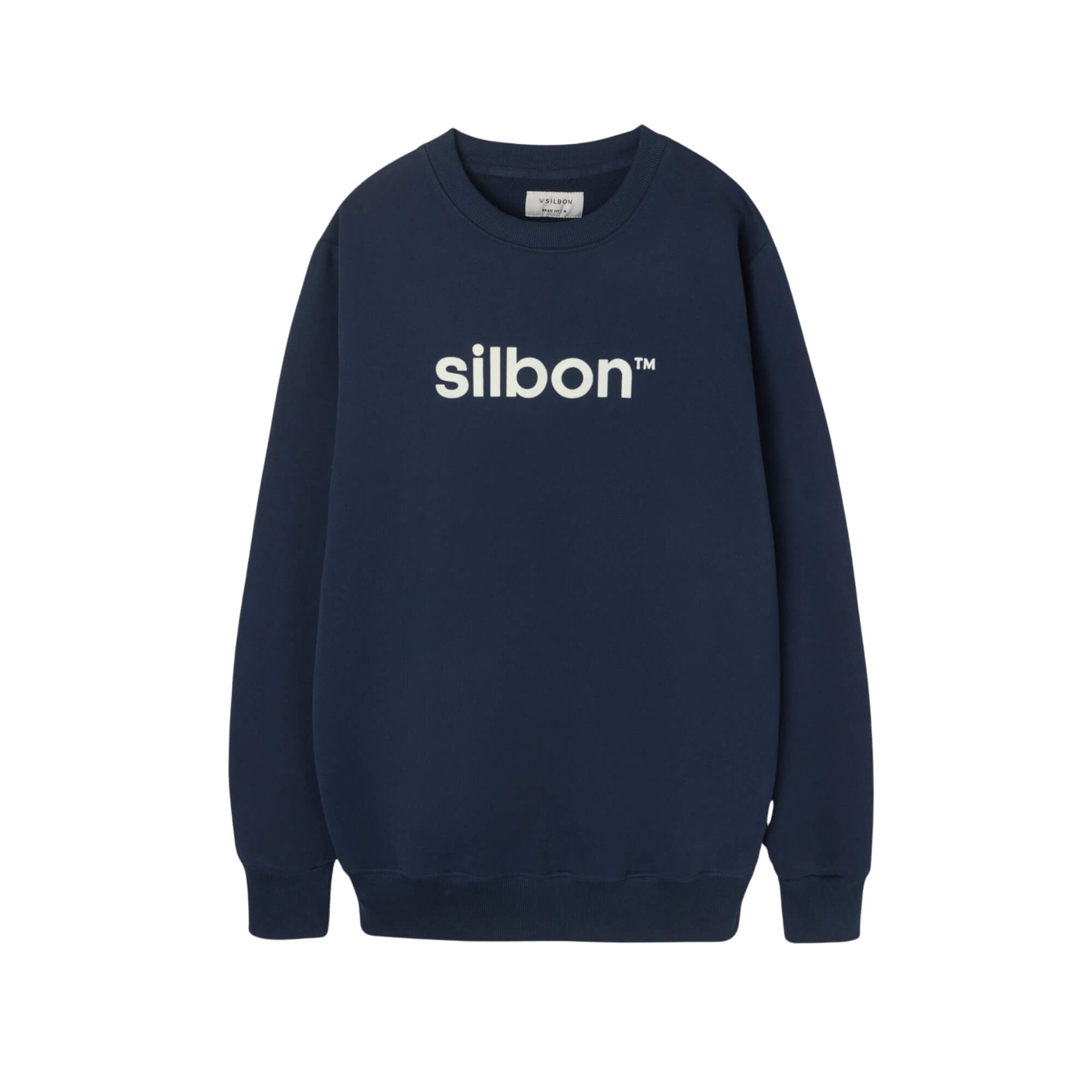 Sudadera Flock Azul Marino | Silbon · imagen 4