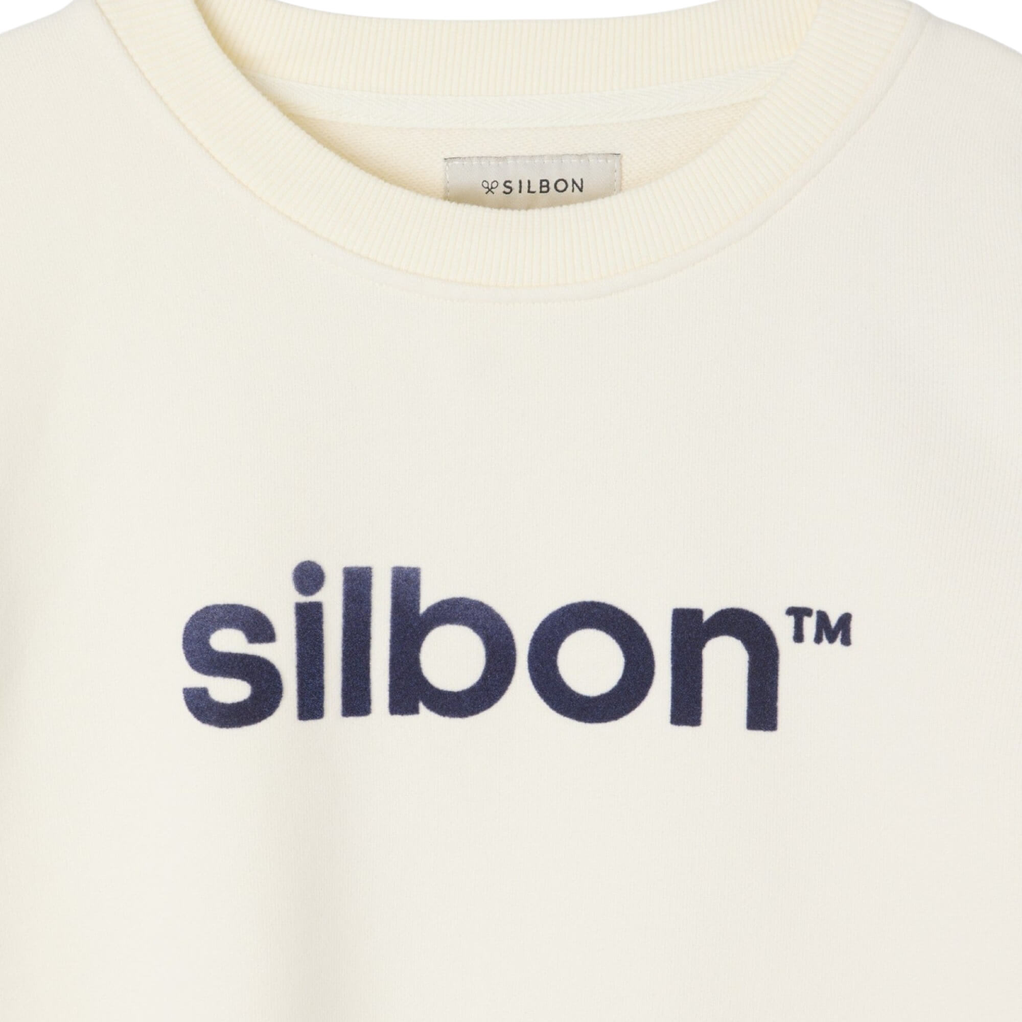 Sudadera Flock Crema | Silbon · imagen 2