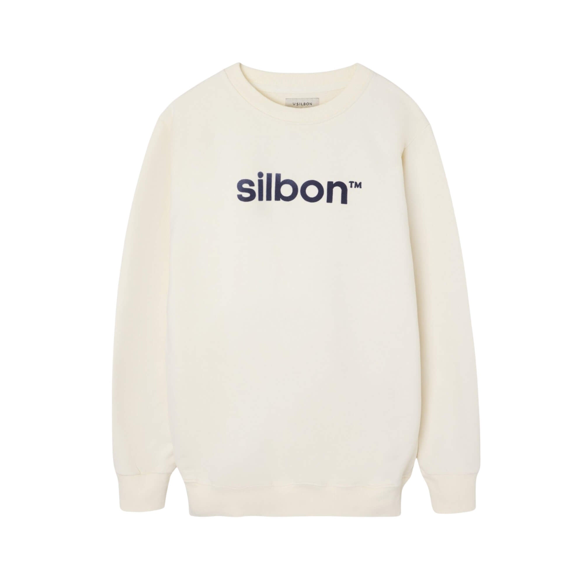 Sudadera Flock Crema | Silbon · imagen 1