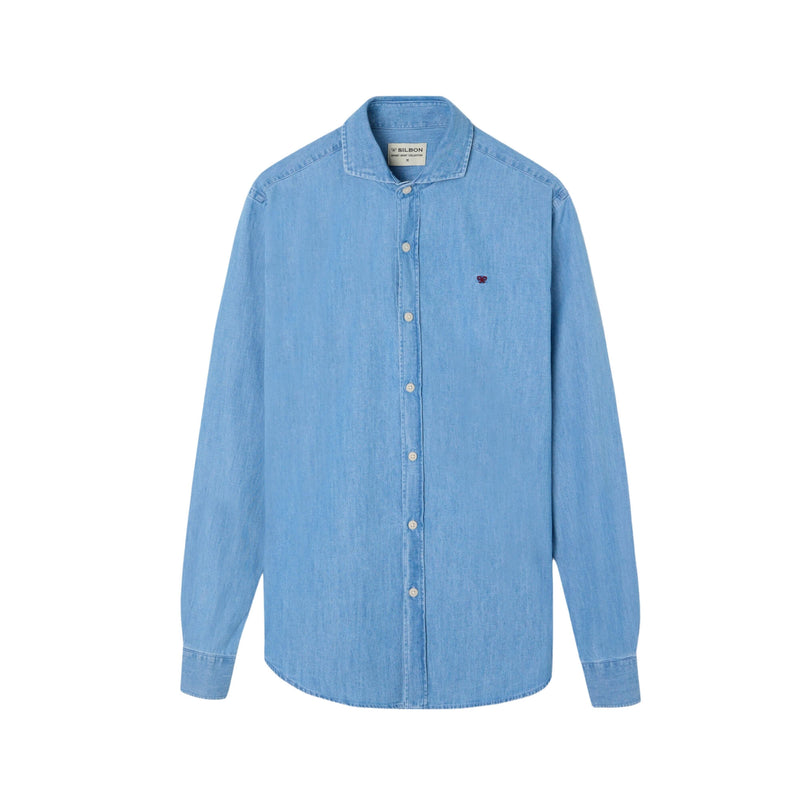 Camisa Sport Jeans Azul Medio | Silbon