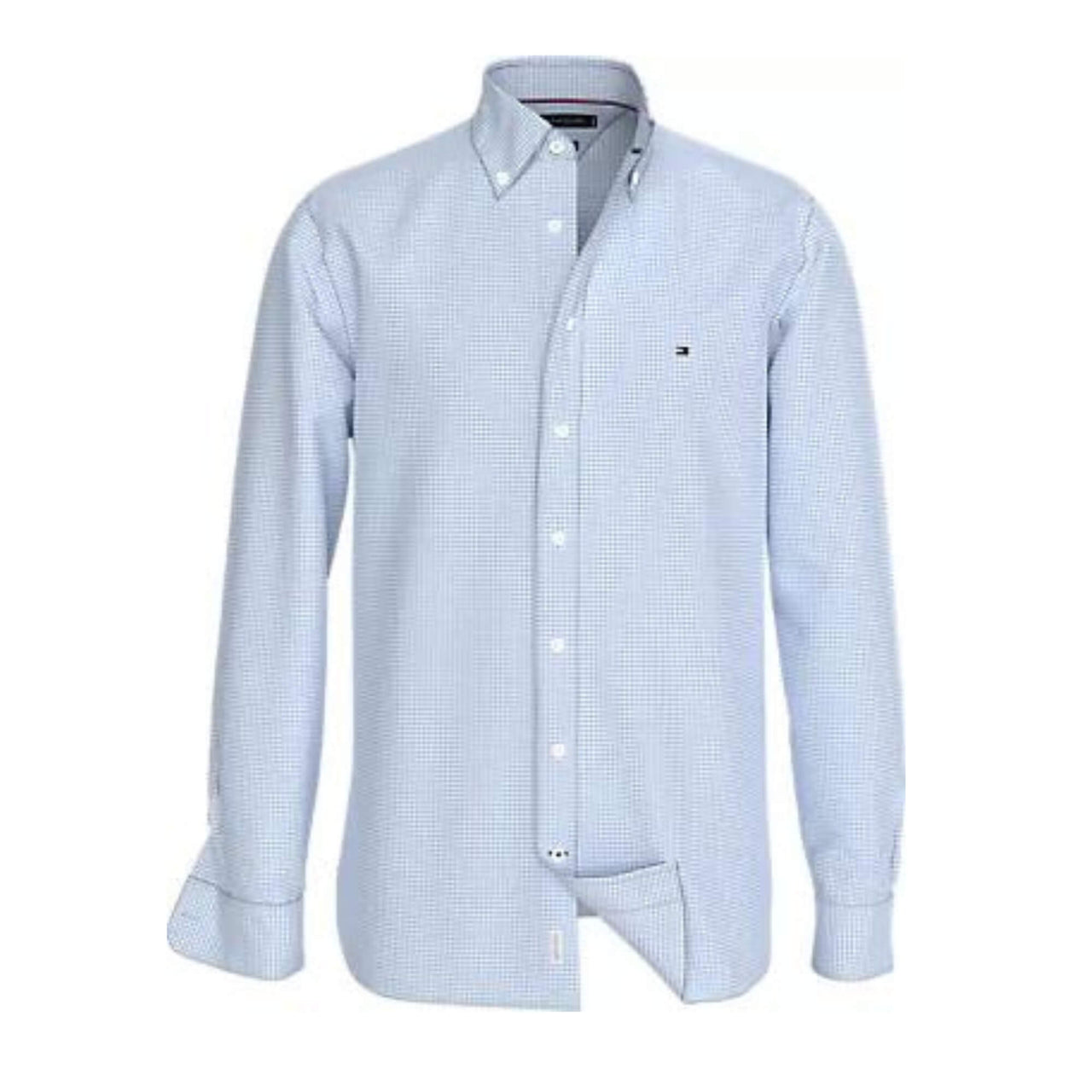 Camisas Tommy Hilfiger Hombre Nat. Soft Flex Gingham Rf Shirt