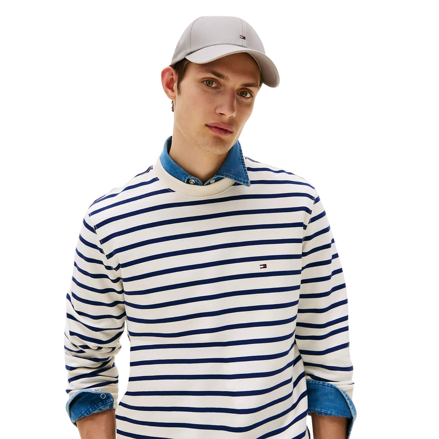 Tommy Hilfiger Gorra Classic Bb Cap · Gris Rojo · imagen 2