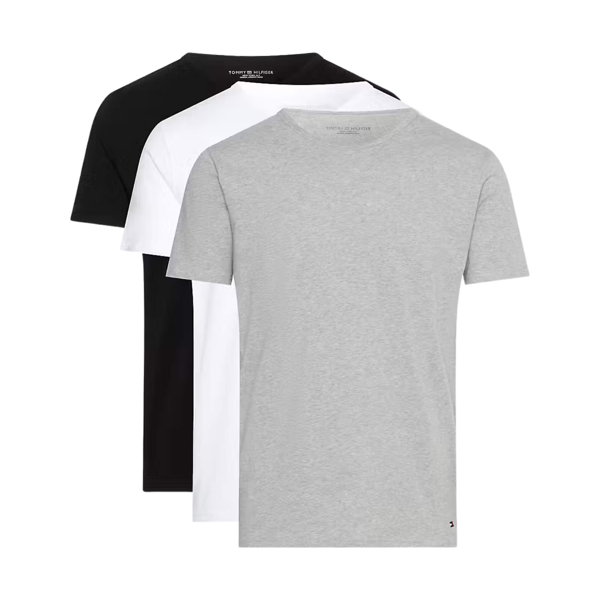 Tommy Hilfiger Camiseta Stretch Cn Tee Ss 3pack · imagen 1