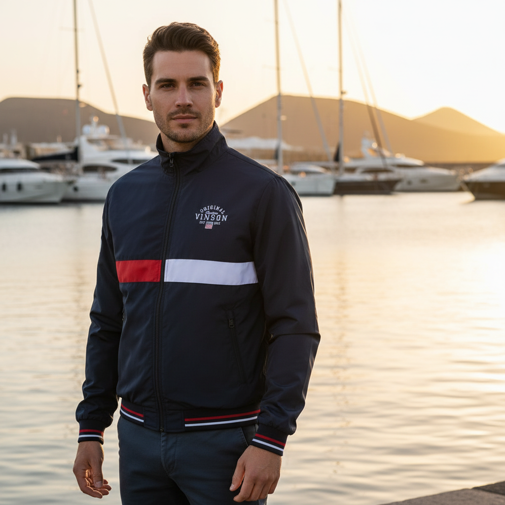 105086Dark Sapphire Chaquetas Vinson Hombre Ryker Reg Mid Pe Vin M Otw