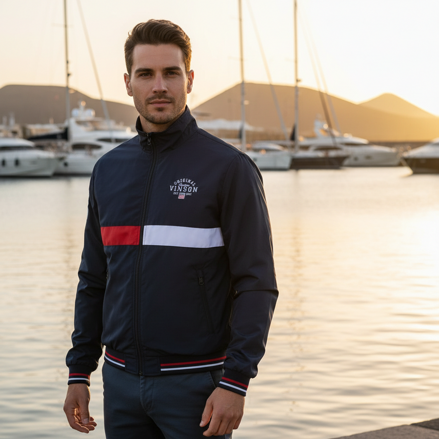 105086Dark Sapphire Chaquetas Vinson Hombre Ryker Reg Mid Pe Vin M Otw